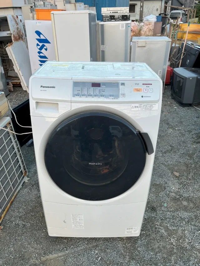 鹿児島市高麗町でドラム式洗濯機を無料回収しました｜10階マンションでも費用なしの作業実績