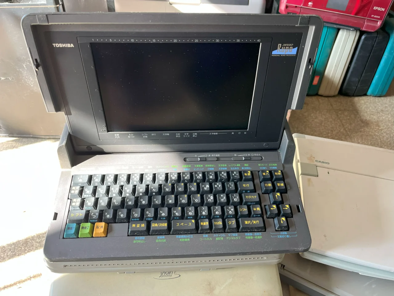 鹿児島市山下町でワープロ11台を無料回収しました｜業者様からの一括回収実績