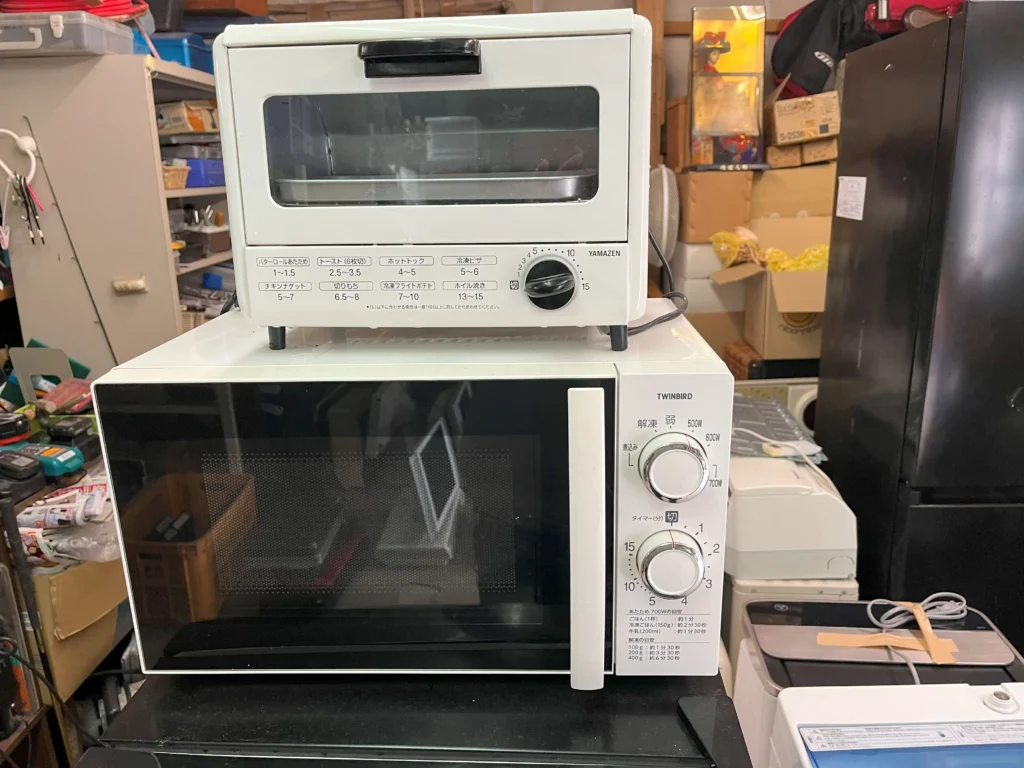 実際に買取した電子レンジ・オーブン