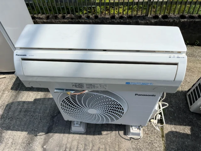 鹿児島市犬迫町で一軒家2階のエアコンを無料回収しました｜エアコンの取り付けまでワンストップ