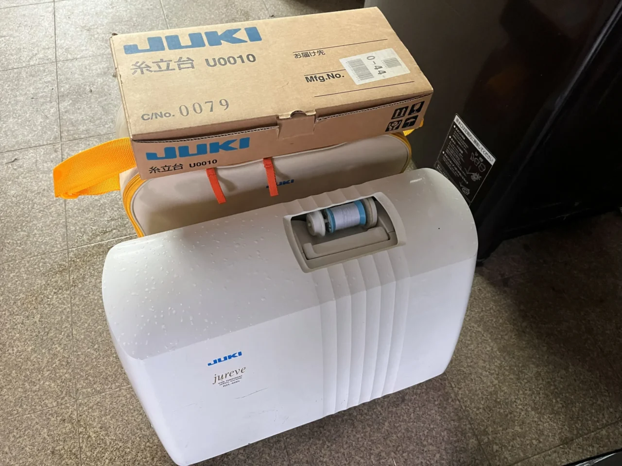 鹿児島市西伊敷でエアコン1台の無料回収とミシン買取・空気清浄機の無料回収を行いました｜買い替えに伴うまとめて片付け事例