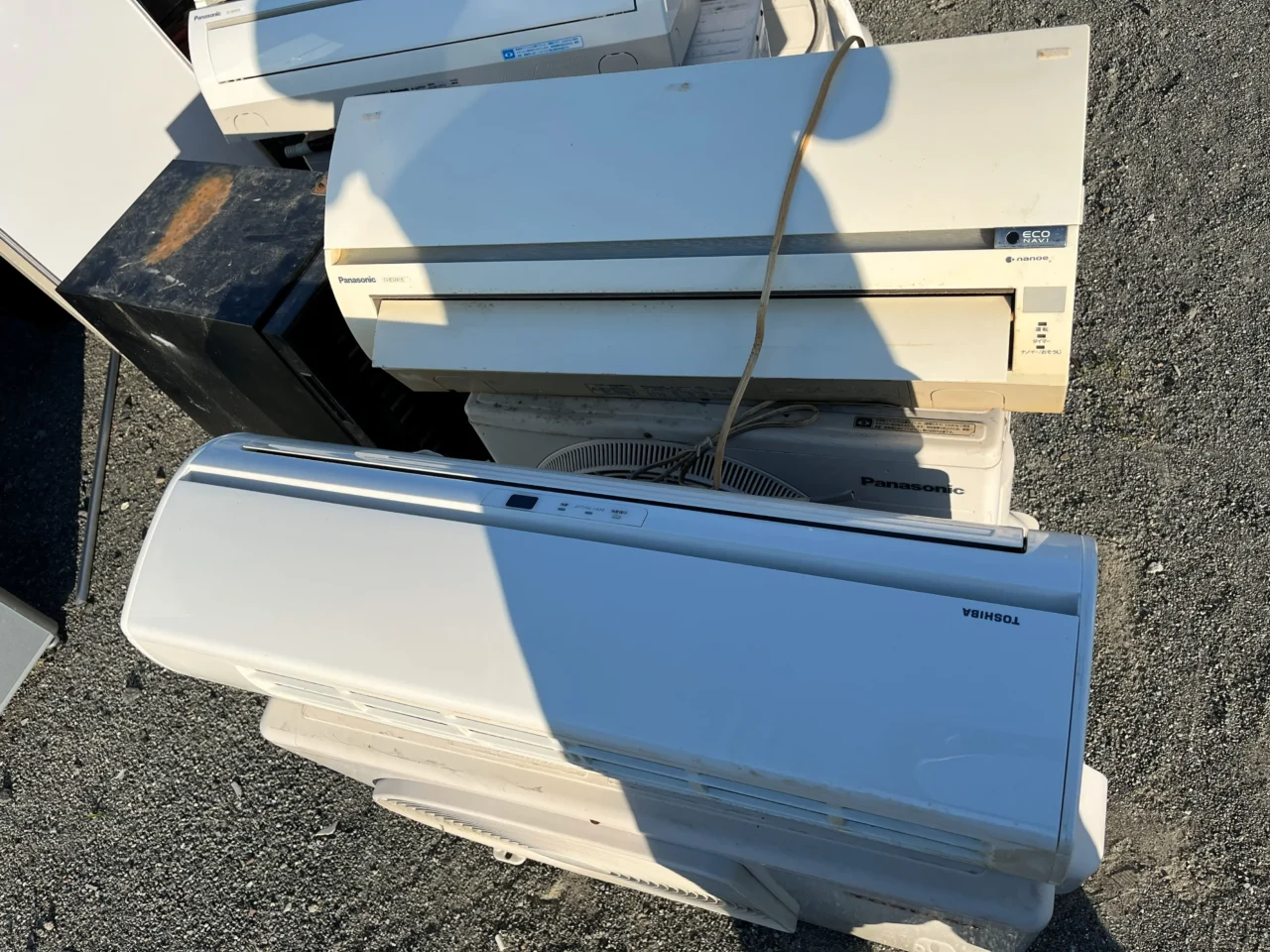 鹿児島市天保山町でエアコン2台を無料回収しました｜マンション9階・引っ越しに伴う取り外し事例