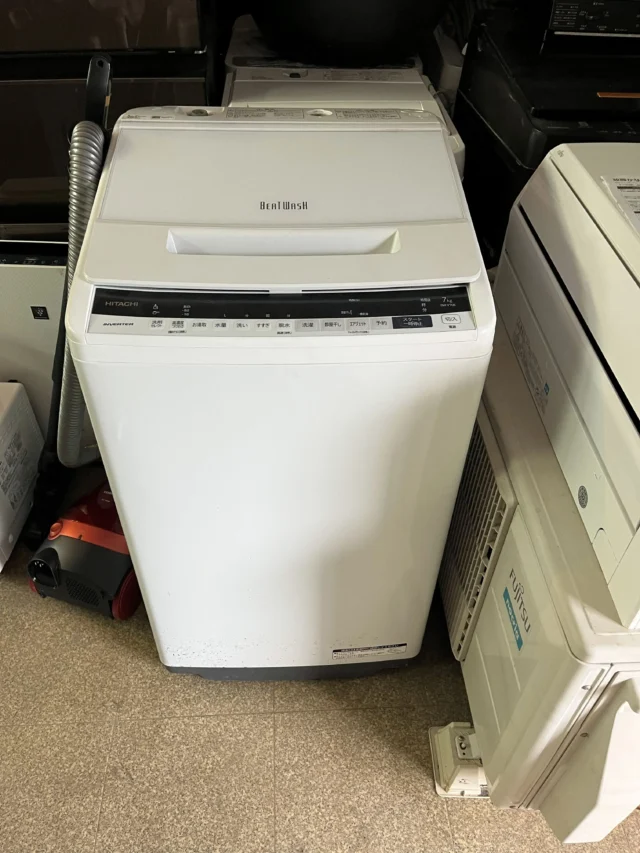 鹿児島市東谷山で冷蔵庫・洗濯機・電子レンジを回収しました｜アパート2階の引っ越しに伴う家電処分事例