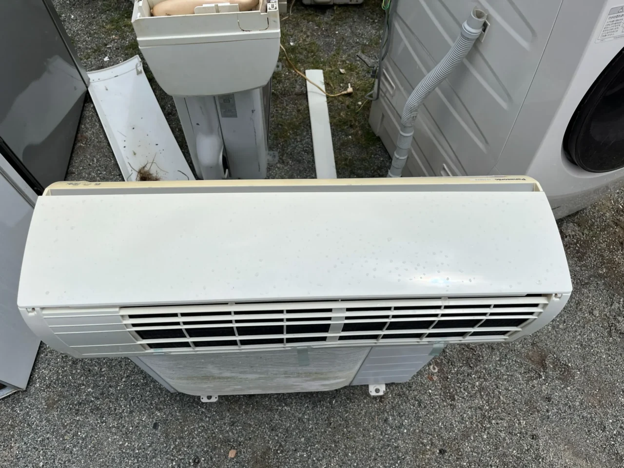 鹿児島市上福元町で故障したエアコン1台を無料回収しました|一軒家1階・取り外しから処分まで対応