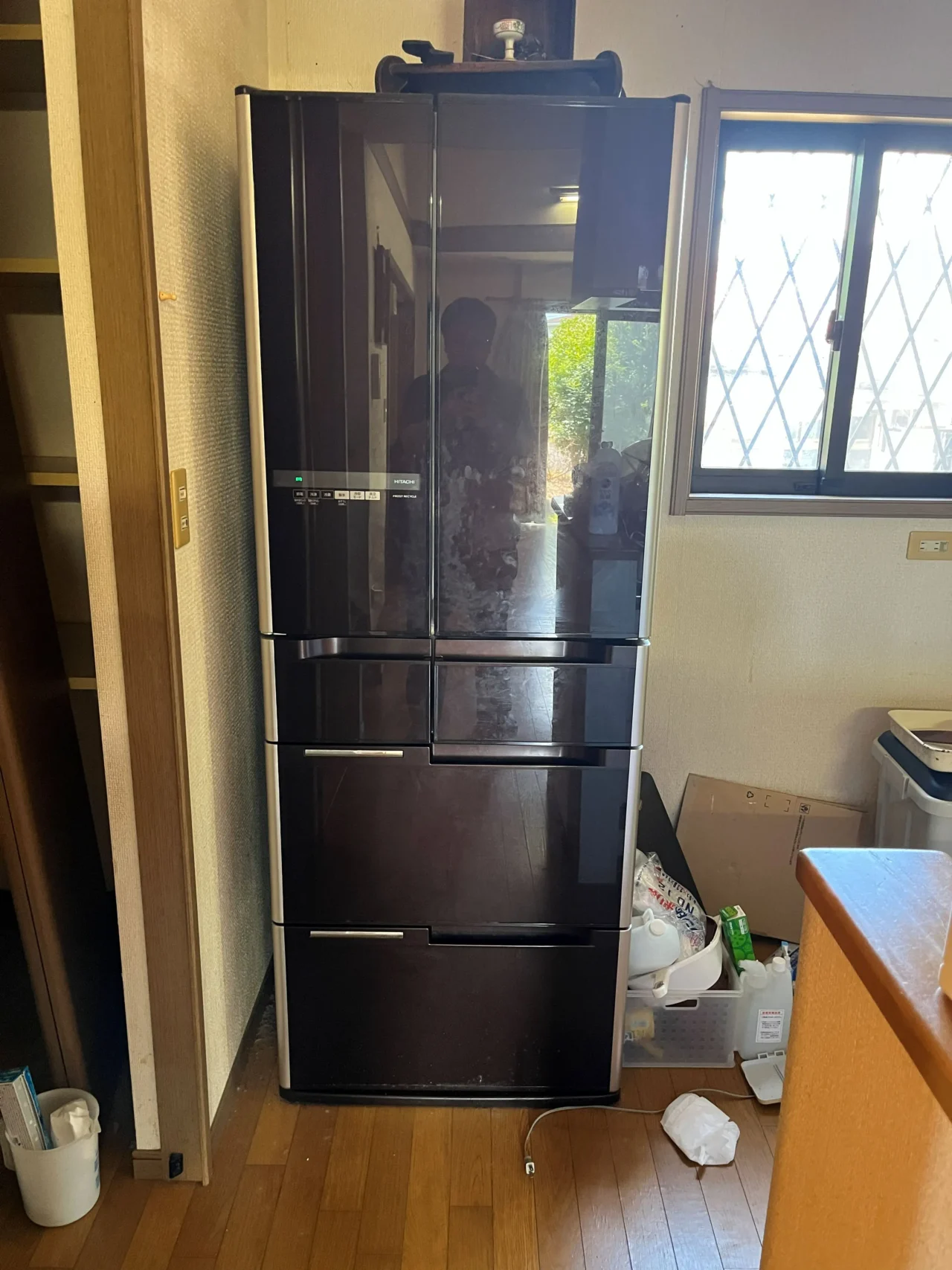 鹿児島市城山で6ドア冷蔵庫（2015年製）を無料回収しました｜引っ越しに伴う家電処分のお手伝い