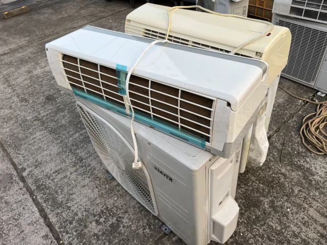 鹿児島市吉田でエアコン2台を無料回収しました｜家の売却に伴う取り外し〜パテ埋めまで対応
