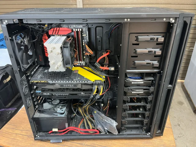 鹿児島市山田町でパソコン2台を無料回収しました｜デスクトップPC・ノートPC＋HDD破壊証明書発行