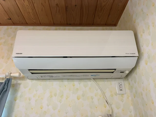 【作業実績】薩摩川内市高城町の平屋でエアコン1台を無料回収（地面置き室外機）（2026年1月）