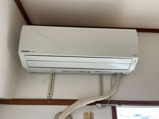 【作業実績】鹿児島市紫原にて引越しに伴うエアコン1台を無料回収いたしました